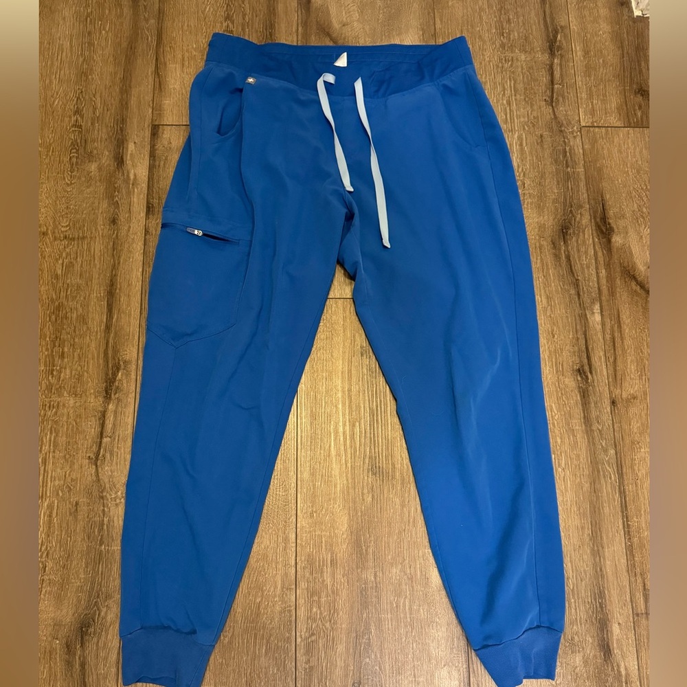 Royal Blue Zamora Jogger Scrub Pants Large